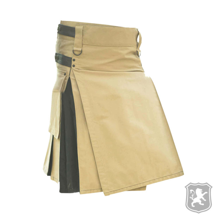 Saffron Tartan Kilt Plain Tartan Kilt for Sale