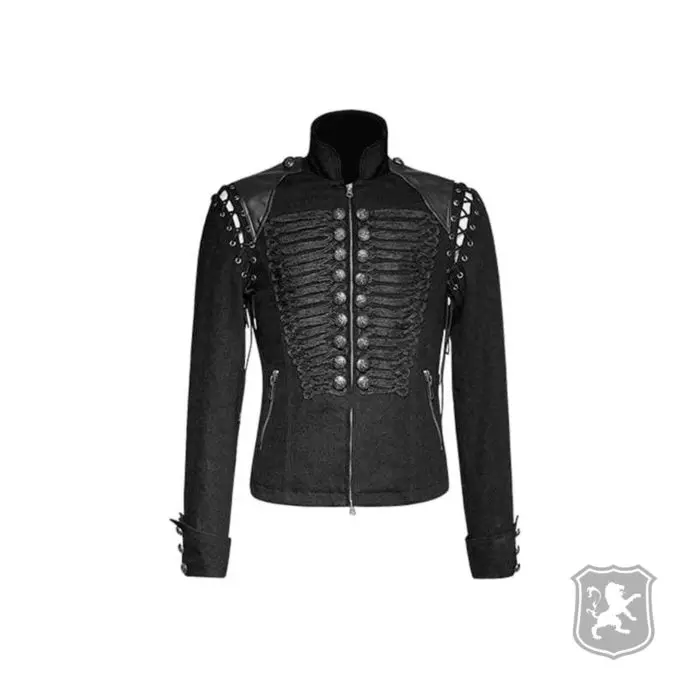 Black braided gothic military Jacket, gothic jackets, goth, gothic, goth jacket, goth jackets, goth jackets buy online, shop gothic jackets, shop goth, shop goth jackets, goth jackets for sale, goth sale, goth jackets online,