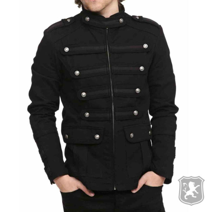 Black Guard Military Jacket, gothic jackets, goth, gothic, goth jacket, goth jackets, goth jackets buy online, shop gothic jackets, shop goth, shop goth jackets, goth jackets for sale, goth sale, goth jackets online,