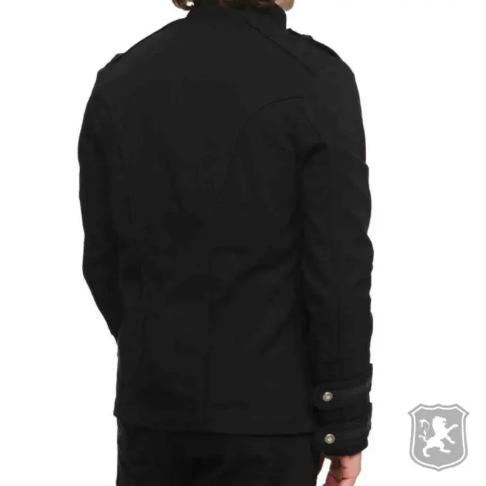 Black Guard Military Jacket, gothic jackets, goth, gothic, goth jacket, goth jackets, goth jackets buy online, shop gothic jackets, shop goth, shop goth jackets, goth jackets for sale, goth sale, goth jackets online,