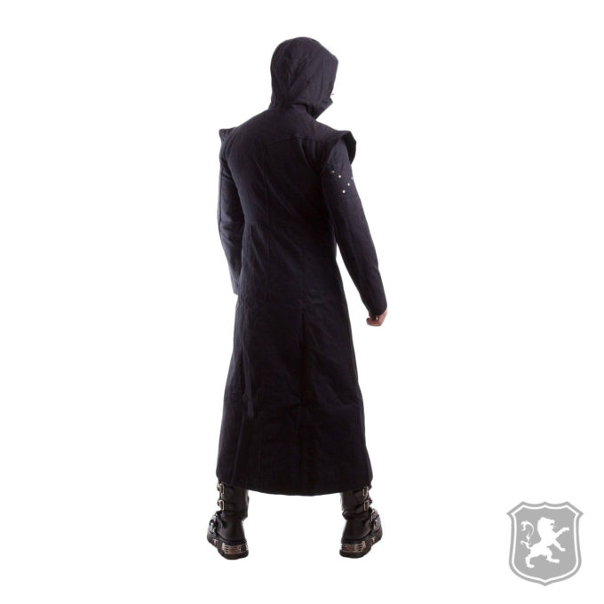 Black Hooded Trench Coat, gothic jackets, goth, gothic, goth jacket, goth jackets, goth jackets buy online, shop gothic jackets, shop goth, shop goth jackets, goth jackets for sale, goth sale, goth jackets online,