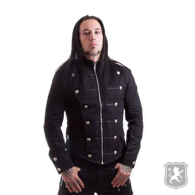 Black Military Goth Punk Style Jacket, gothic jackets, goth, gothic, goth jacket, goth jackets, goth jackets buy online, shop gothic jackets, shop goth, shop goth jackets, goth jackets for sale, goth sale, goth jackets online,