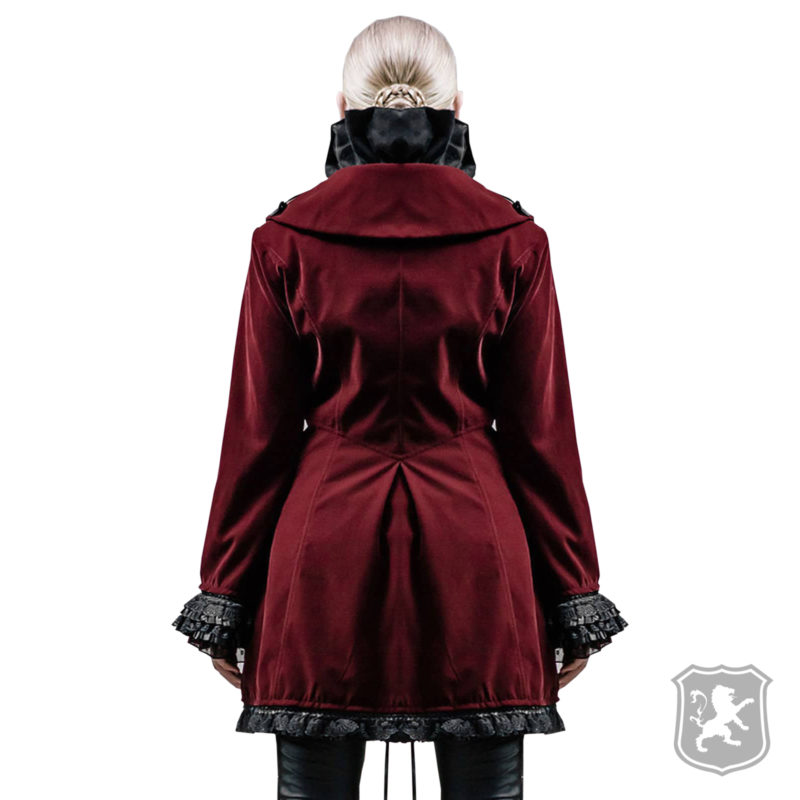 Red on sale gothic jacket