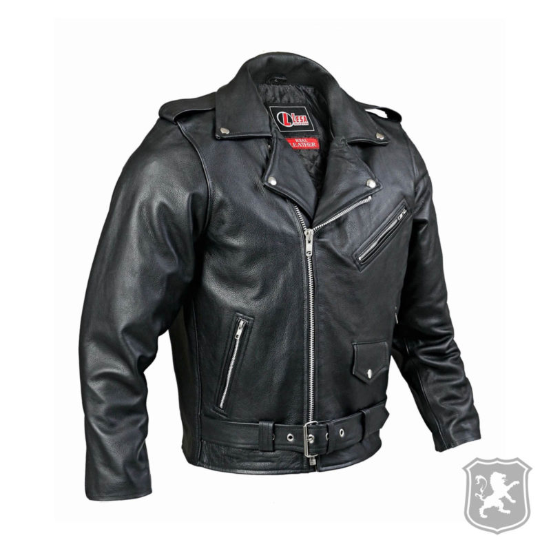 Vintage Motorcycle Leather Jacket - Kilt Zone