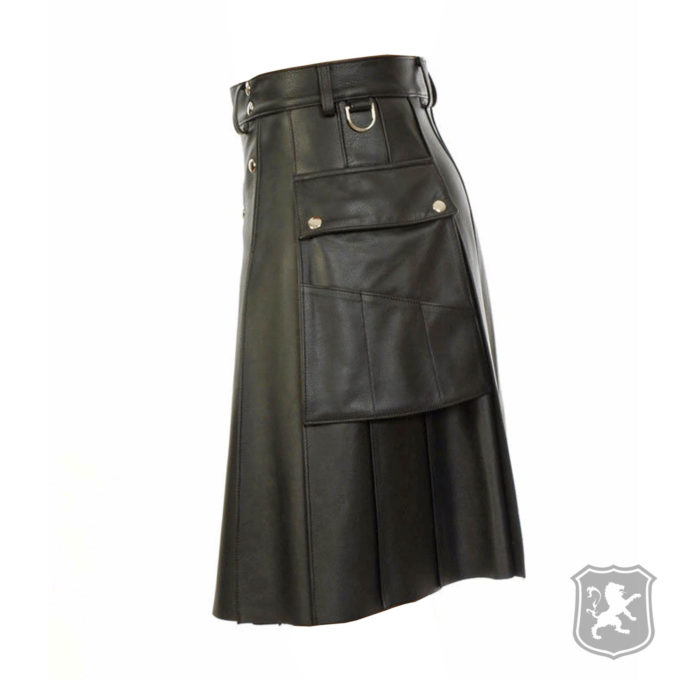 black studded leather kilt, leather kilt, black leather kilt, leather, kilt, mens kilt, mens leather kilt, men kilt,