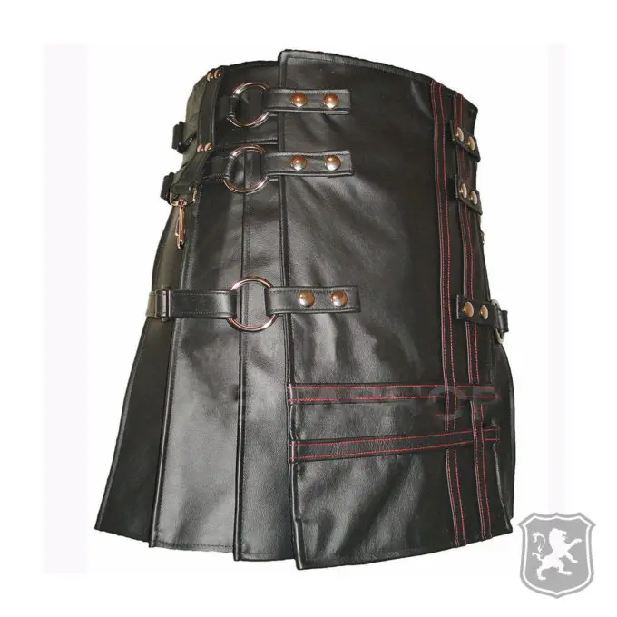 leather kilt, black leather kilt, leather, kilt, mens kilt, mens leather kilt, men kilt,