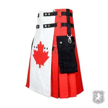 canadian flag kilt, canada flag kilt, flag kilts for sale, flag kilt, kilts for sale, canada flag utility kilt, canadian flag utility kilt,