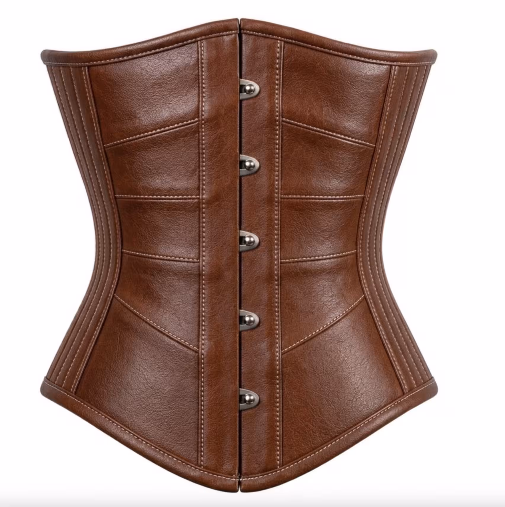 High Quality Leather Waist Training Corset - Image 5