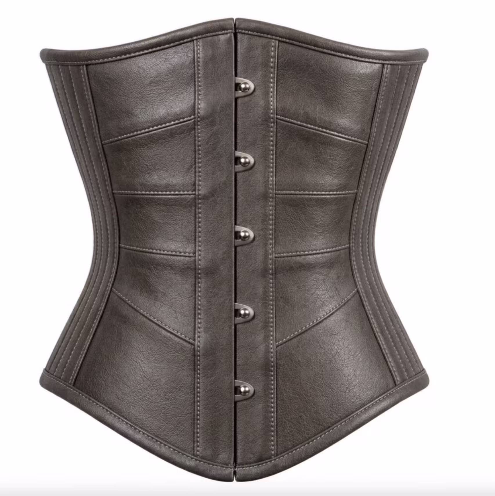 High Quality Leather Waist Training Corset - Image 6
