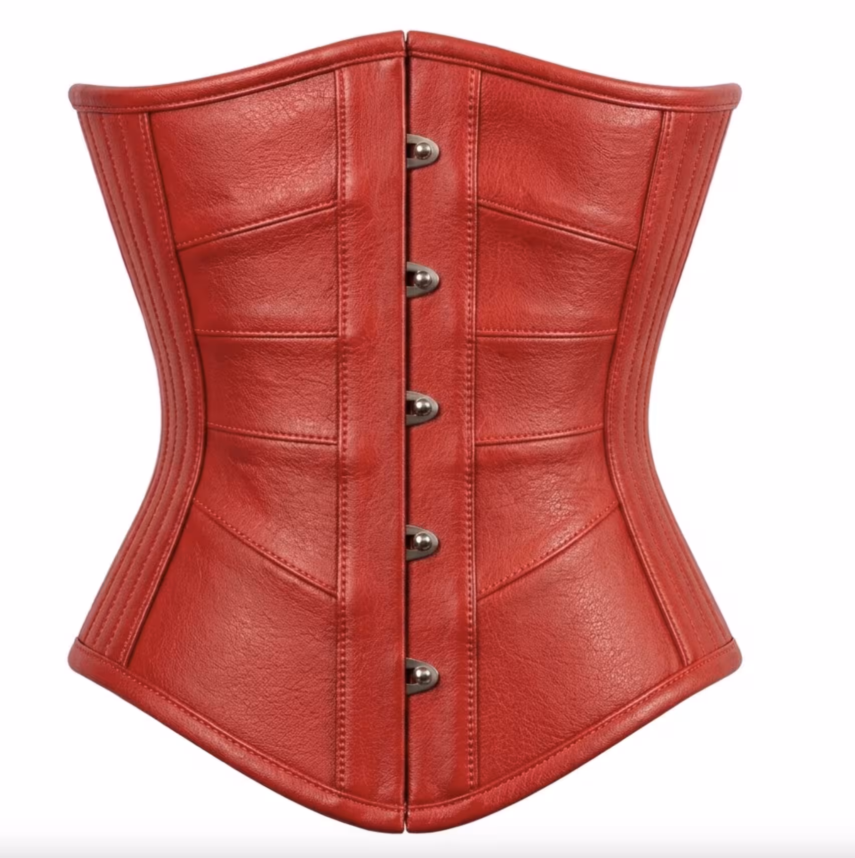 High Quality Leather Waist Training Corset - Image 8