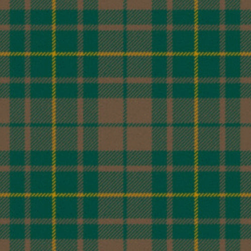 American Confederate Cavalry tartan fabric swatch