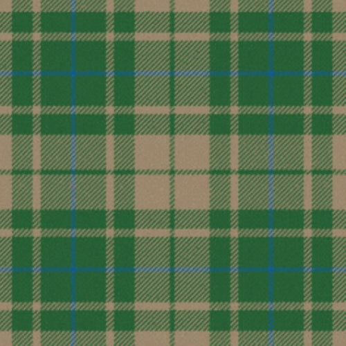 American Confederate Infantry Ancient tartan fabric swatch