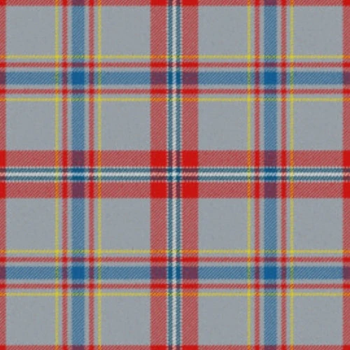 American Confederate Memorial tartan fabric swatch